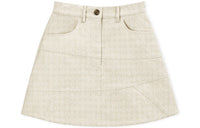 LOEWE Casual Short Skirts Women's Beige