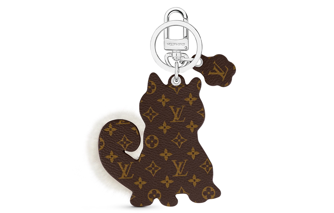 LOUIS VUITTON Shiba Keychains Unisex