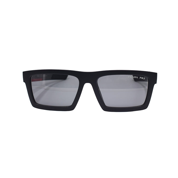PRADA Rectangular Sunglasses Men's Matte Black
