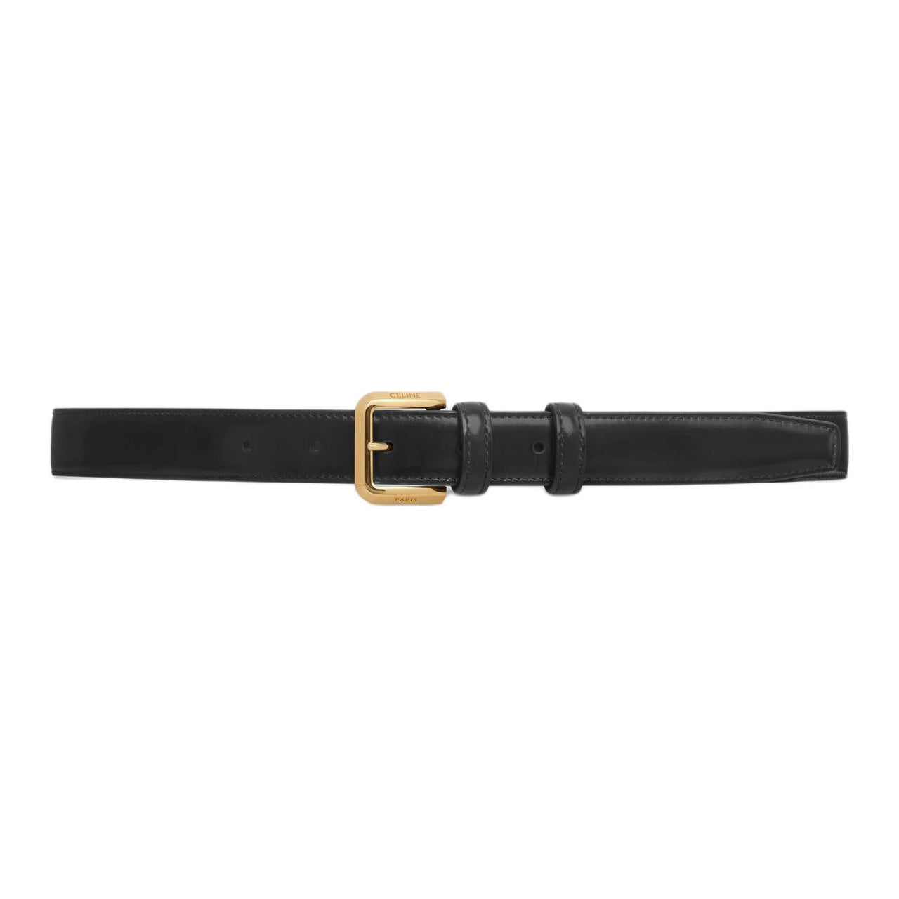 CELINE BC-07 25mm Belt In Taurillon Leather