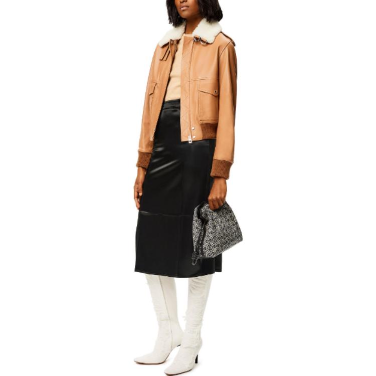 LOEWE Casual Long Skirts Women's Black