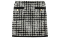 MIU MIU FW23 Casual Short Skirts Women's Black