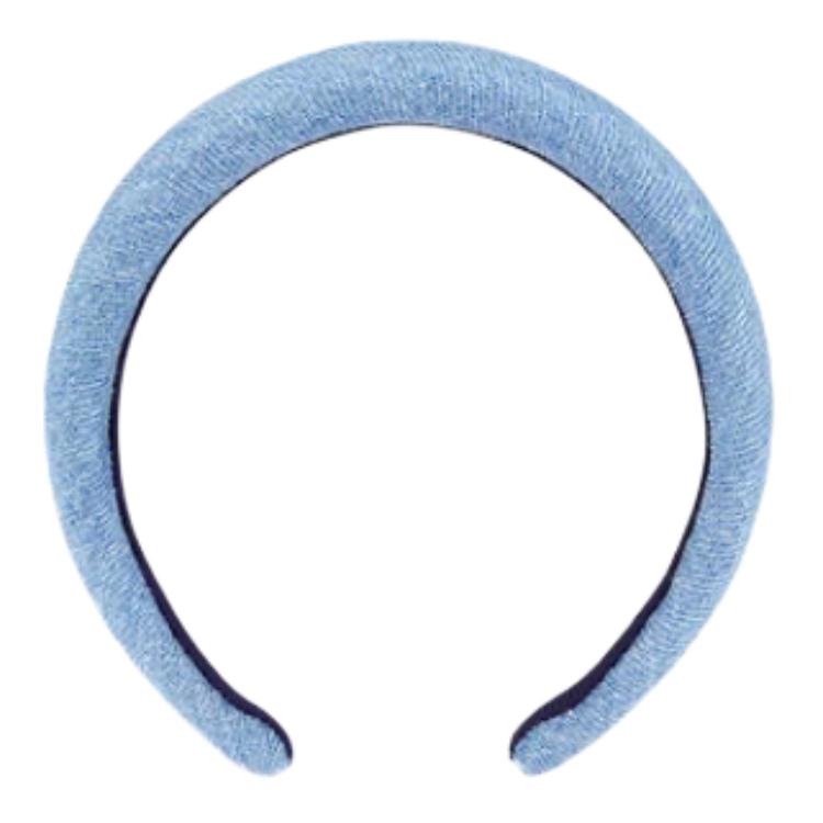 DIOR Cotton Denim Polyester Headbands Kids' Blue