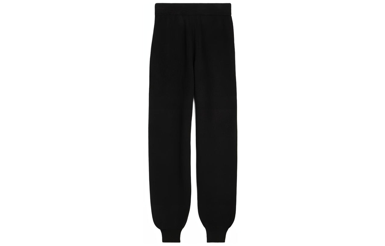 CELINE CELINE DYSFUNCTIONAL BAUHAUS Men's Collections FW22 Knitted Sports Pants Men's Black