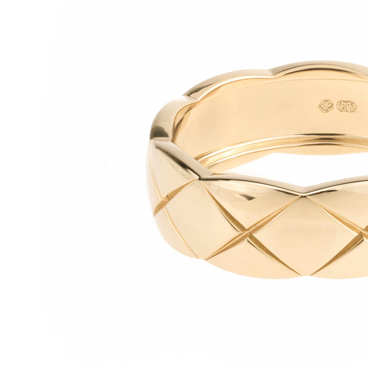 CHANEL CoCo Crush Yellow 18K Gold Rings Men's Gold