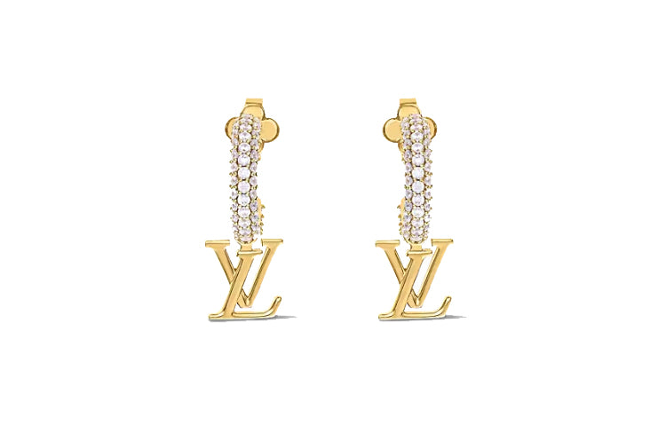 LOUIS VUITTON M02380 Lv Iconic Earrings
