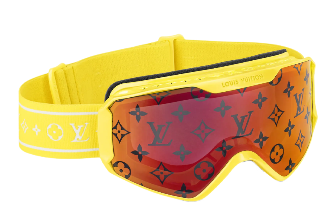 LOUIS VUITTON Anti Fog Snap Buckle Unisex Ski Goggles