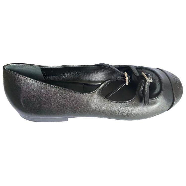 CHANEL Casual Single Shoes Women's Black