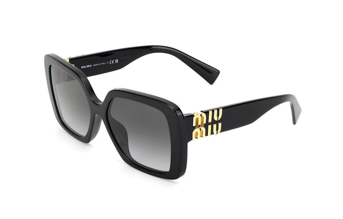 MIU MIU Eyewear Logo plaque Oversized frame Sunglasses