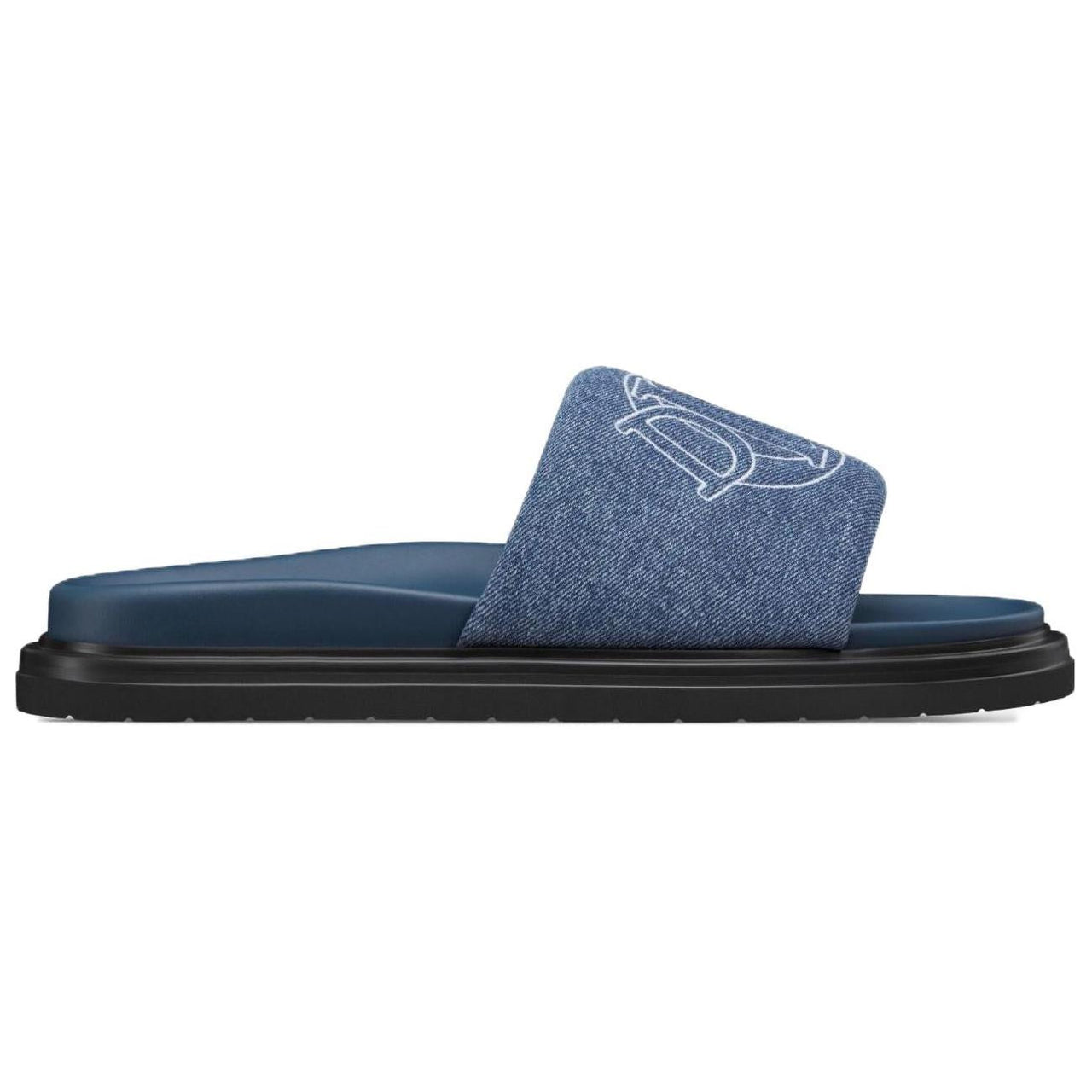 DIOR Aqua EVA Abrasion Resistant Slide Slippers Men's Blue