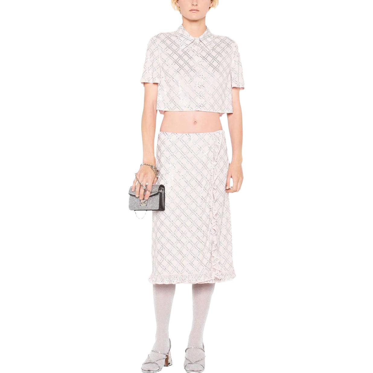 MIU MIU Casual Long Skirt Women's White