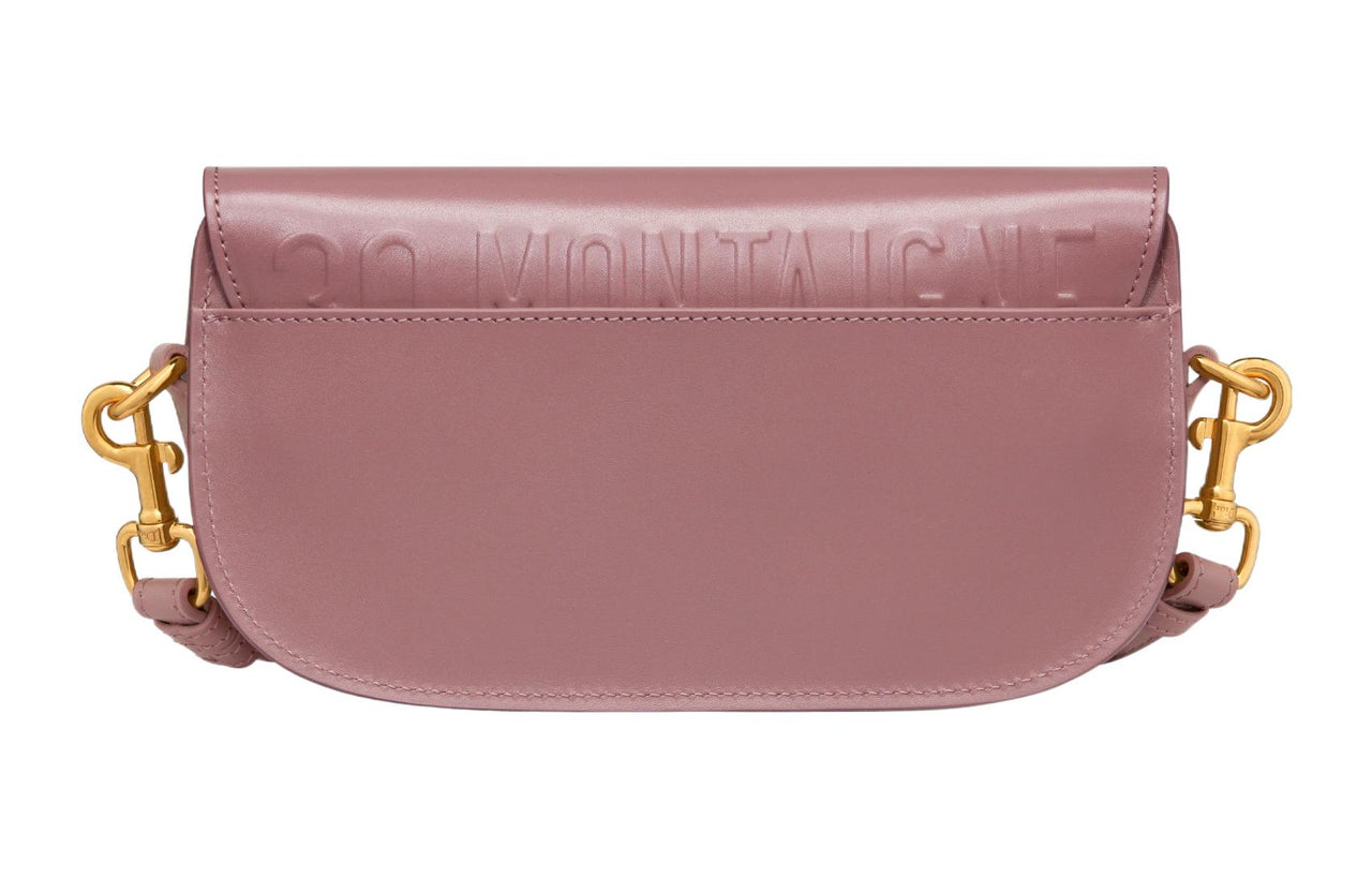 DIOR Bobby Smooth Cow Leather Shoulder Bag, Crossbody Bag Regular Women's Peony Pink