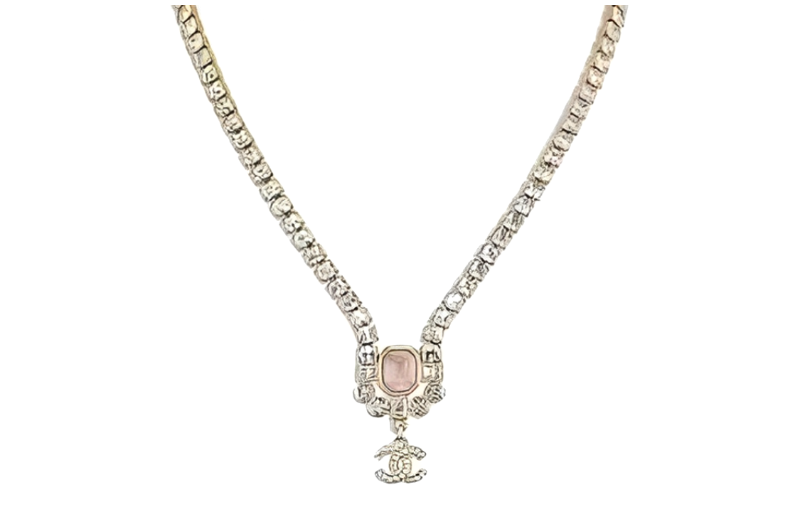 CHANEL Necklaces Women's Gold