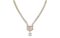 CHANEL Necklaces Women's Gold