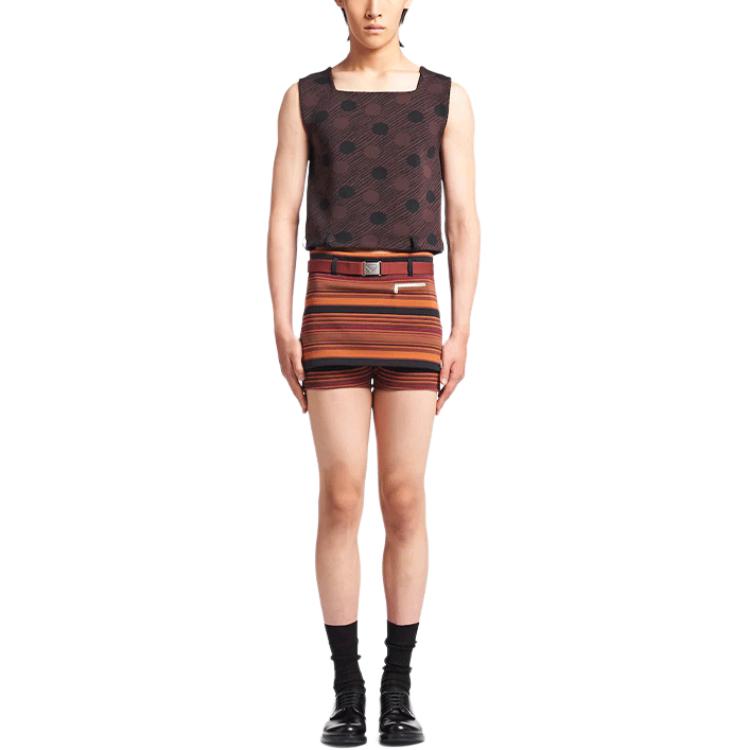 PRADA Casual Shorts Men Terracotta
