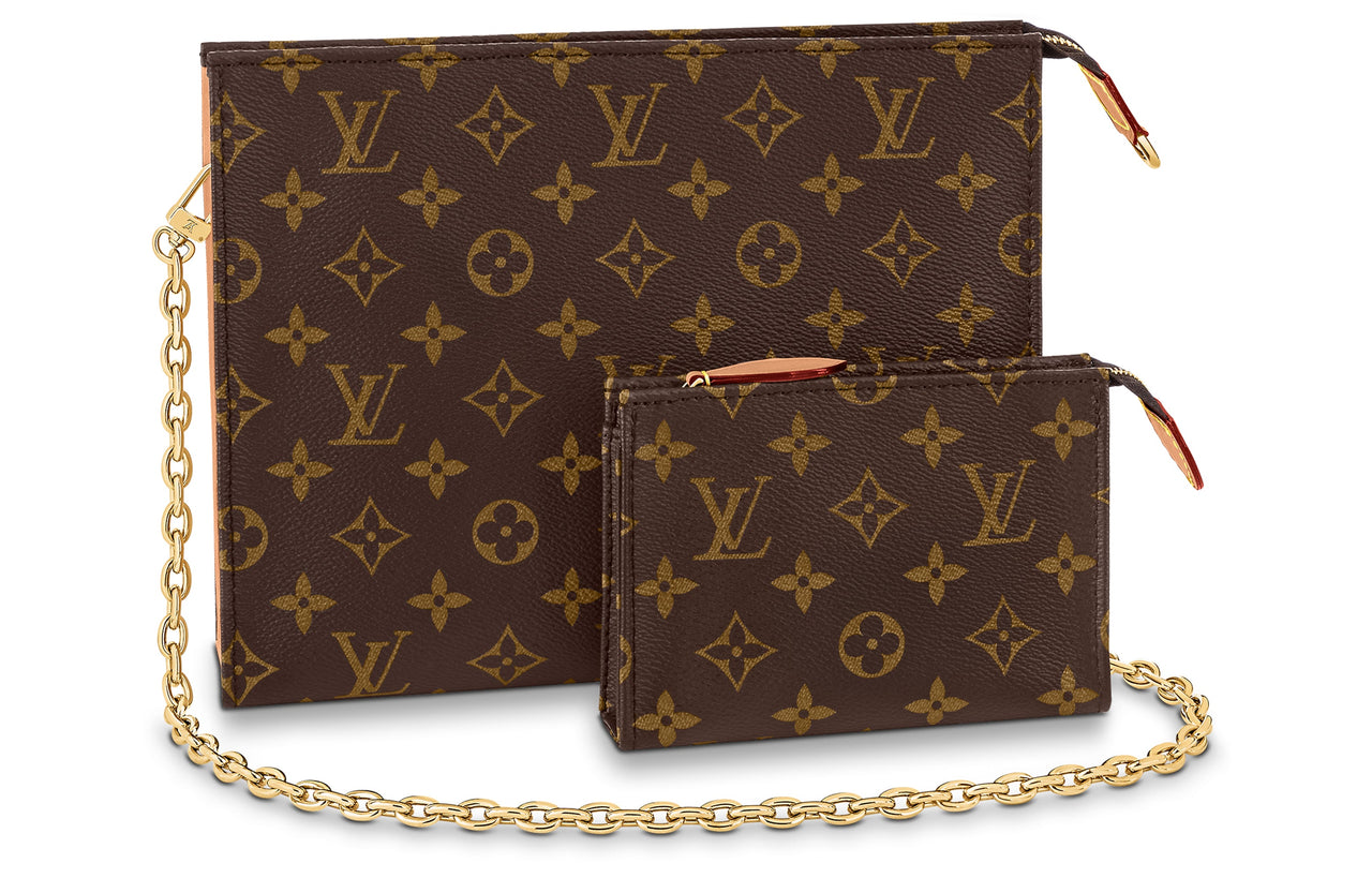LOUIS VUITTON Toiletry Pouch On Chain