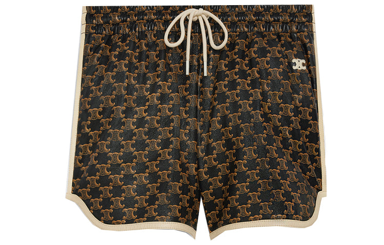 CELINE Casual Shorts Women's Caramel