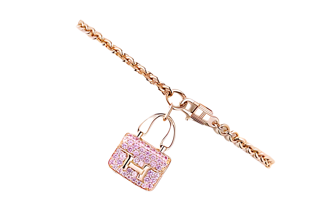 HERMES Bracelets Women's Rose Gold