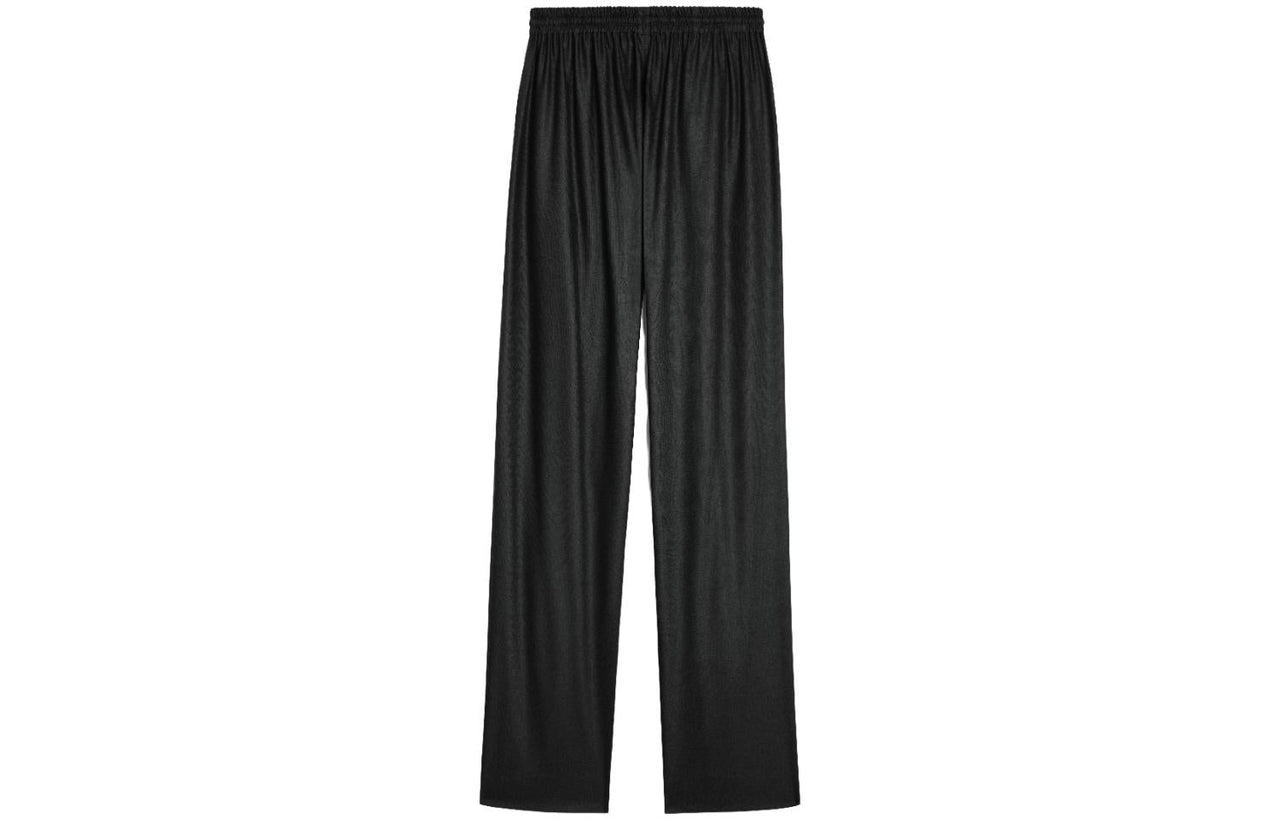 CELINE Straight Jogging Pants In Cashmere Flannel