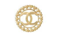 CHANEL Brooches Women's Gold