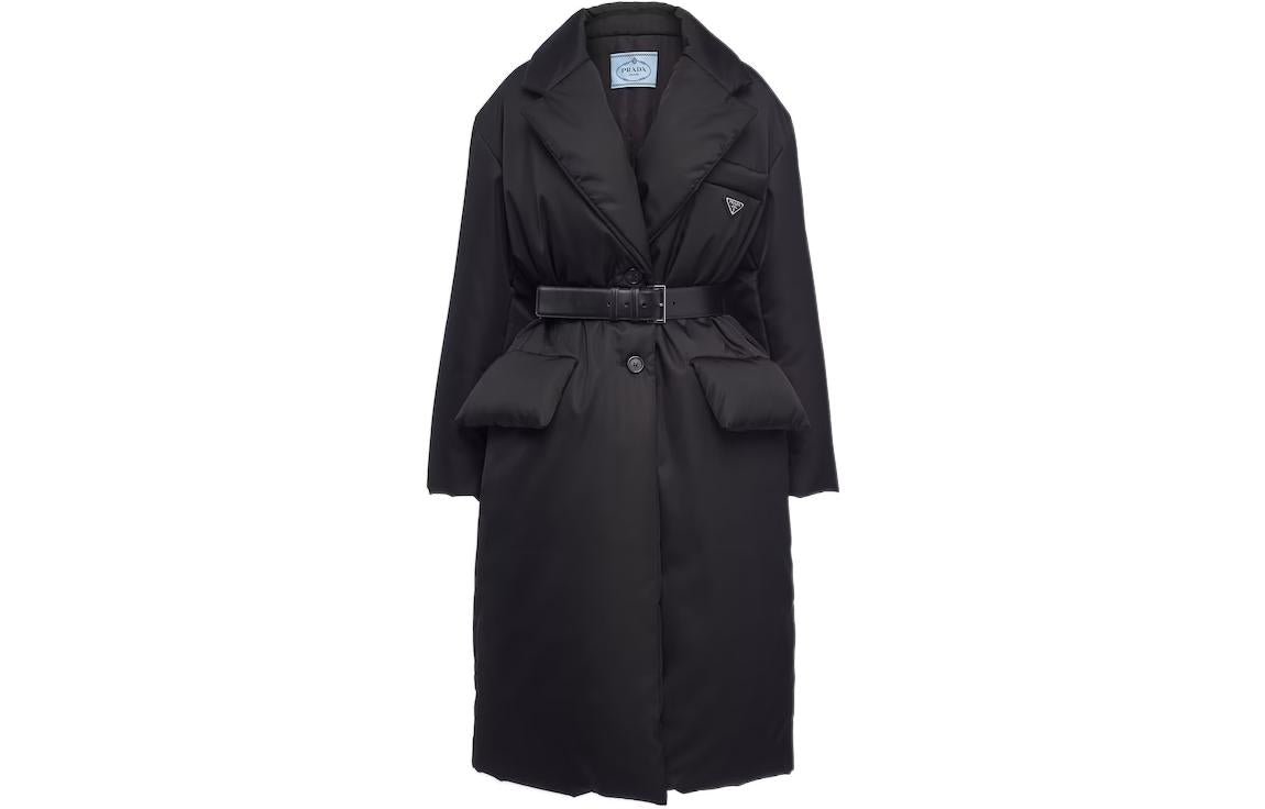 PRADA Coats Women's Black