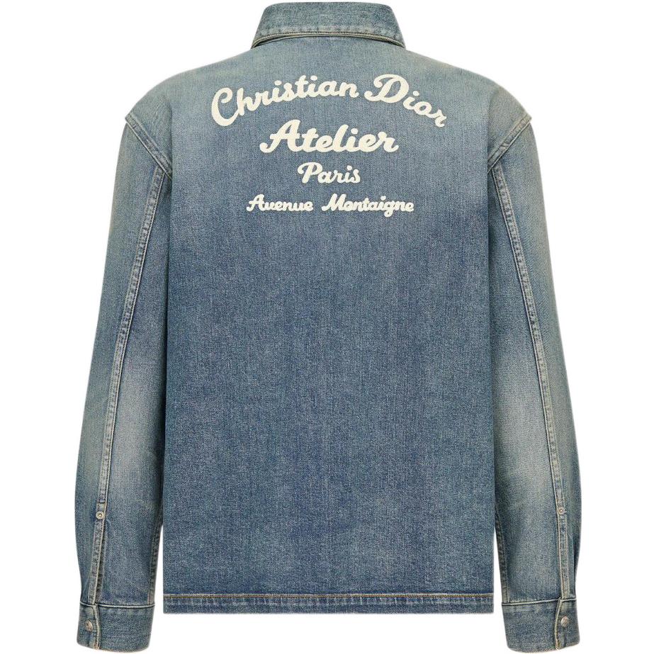 DIOR SS23 Denim Jacket Men's Blue