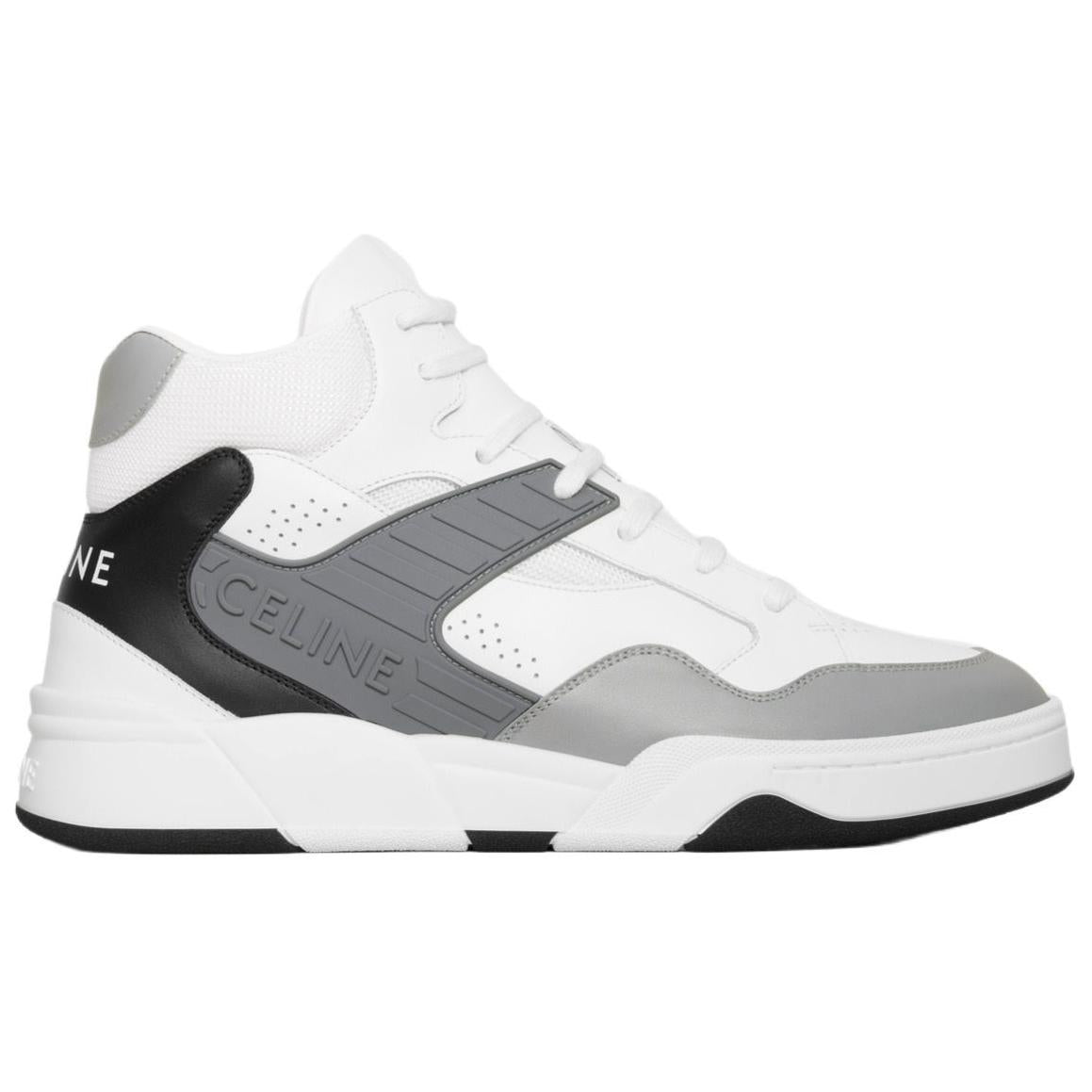 CELINE CT-06 High-Top Skateboard Shoes Men's Gray