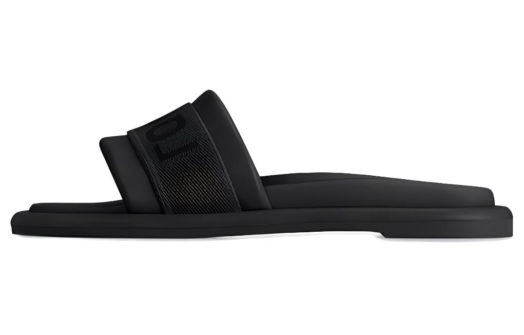 LOUIS VUITTON Bliss Slide Slippers Women's Black