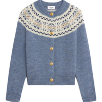 CELINE SS24 Sweater Women's Light Blue