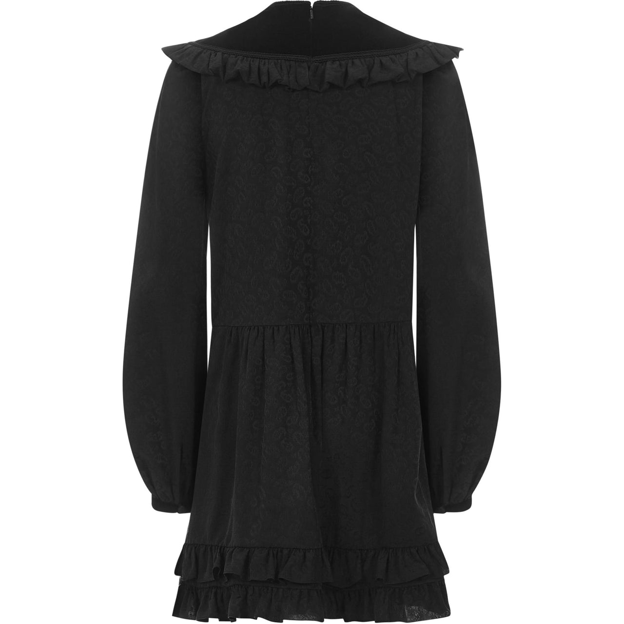 SAINT LAURENT Long-Sleeved Dresses Women's Black