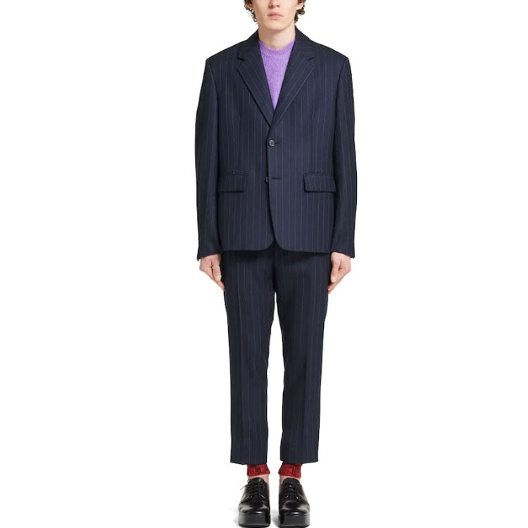 PRADA Business Suits Men Blue