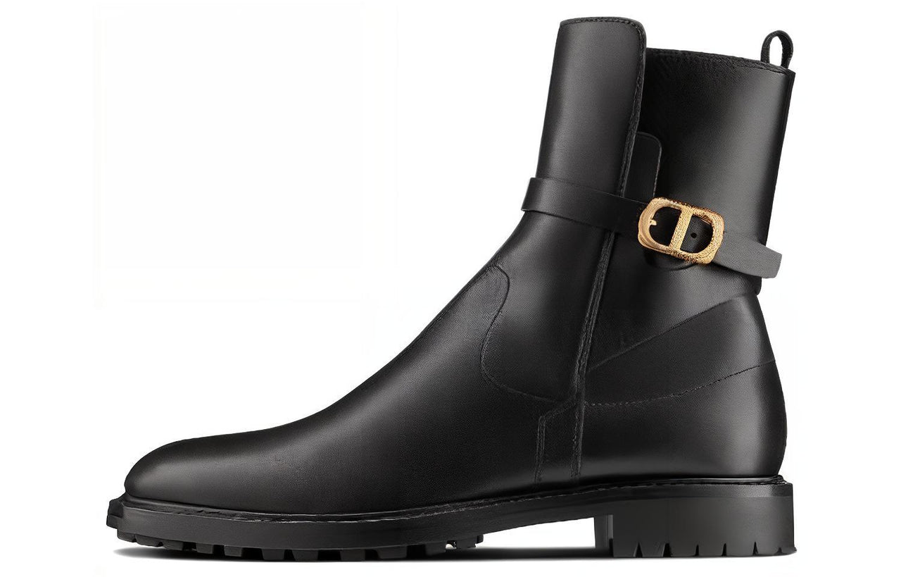 DIOR Empreinte Ankle Boots Women's Black
