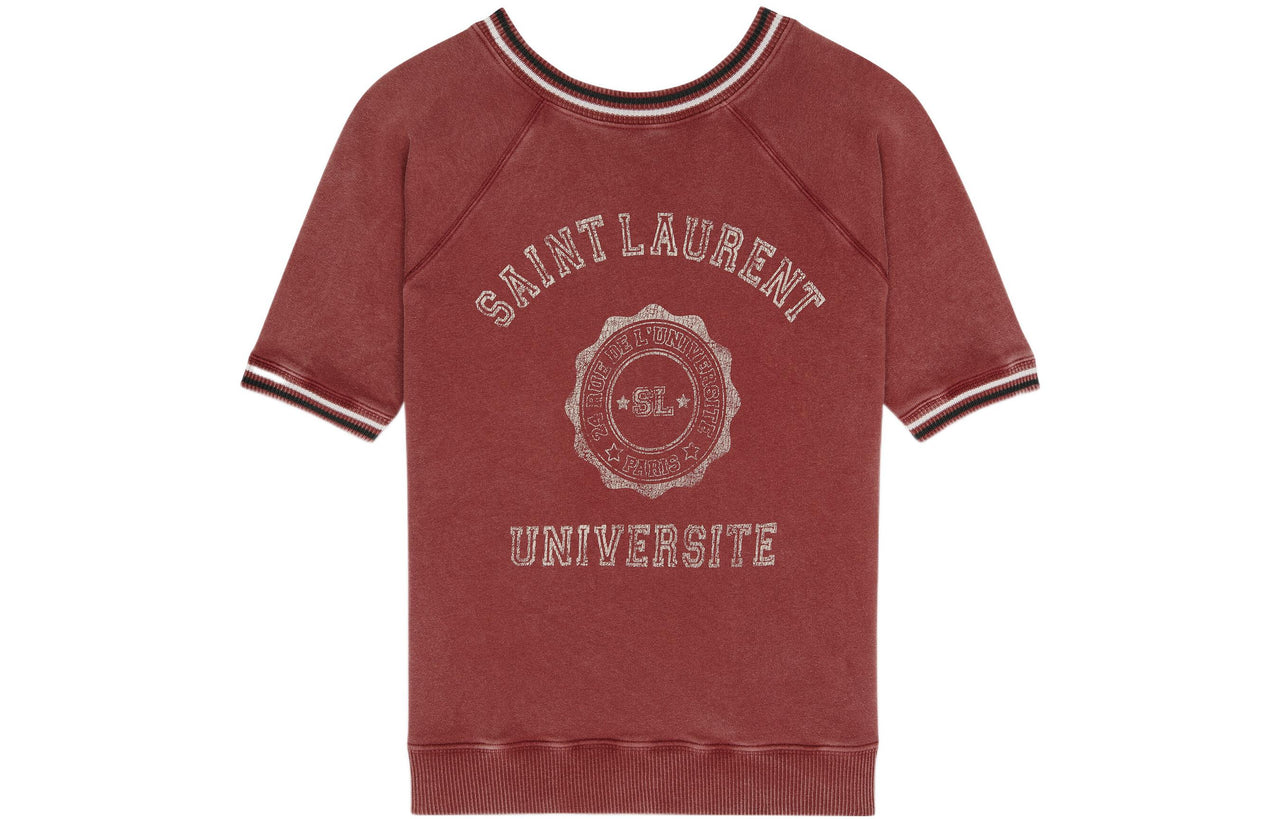 SAINT LAURENT T-Shirt Women's Red