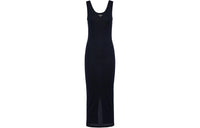 PRADA SS24 Sleeveless Dress Women's Marine Blue