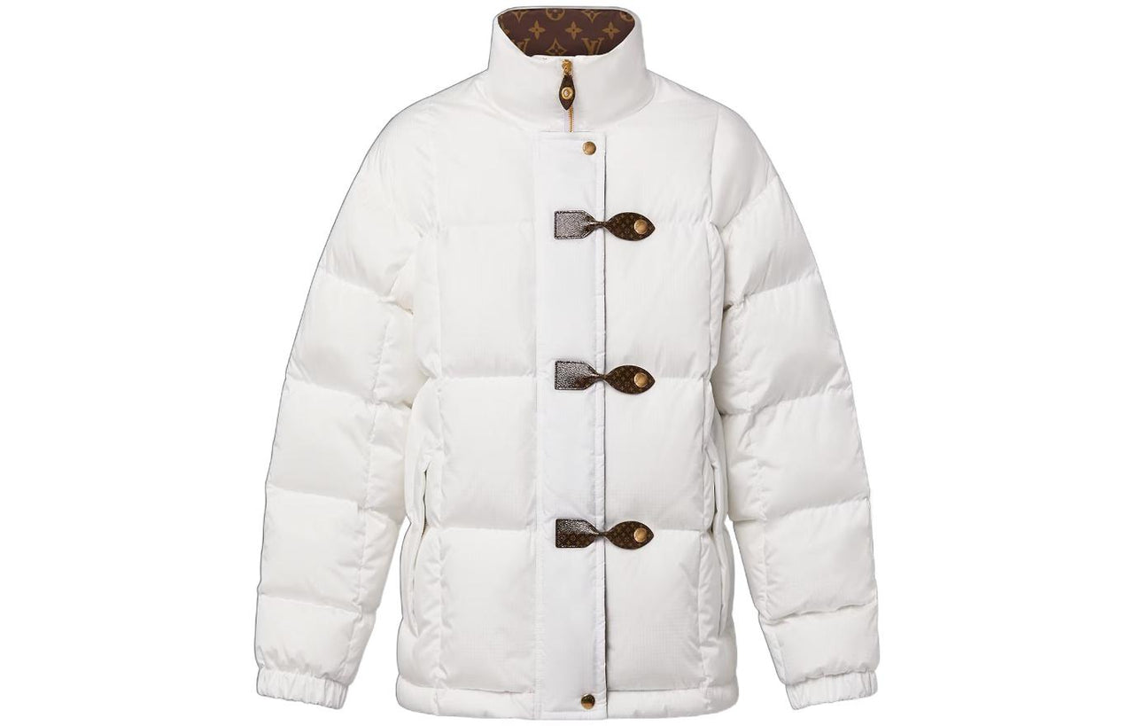 LOUIS VUITTON Monogram Accent Pillow Puffer Jacket