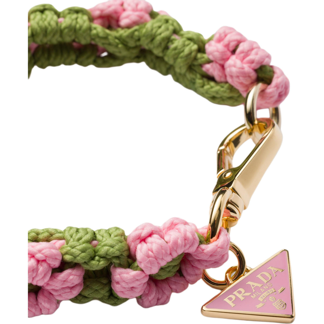PRADA Enamel Bracelets Women's Pink
