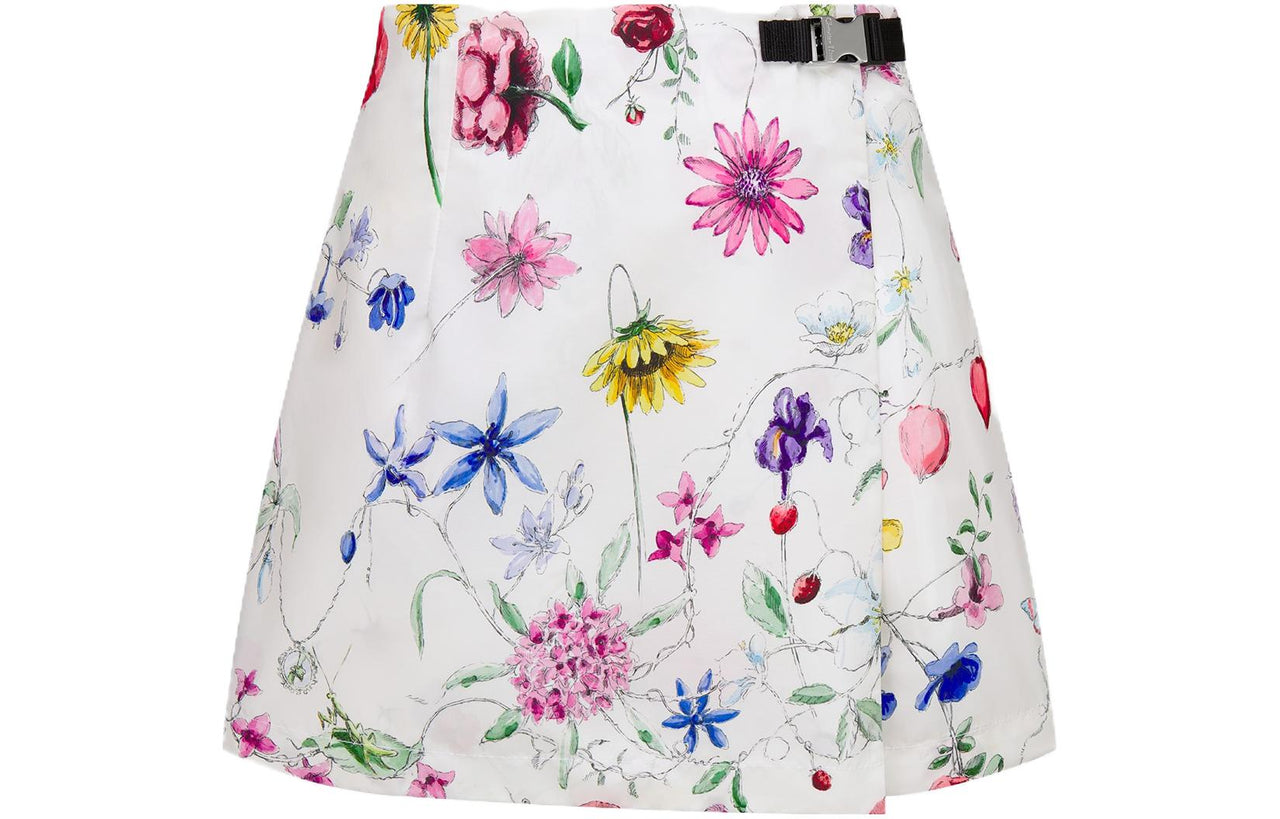 DIOR Casual Short Skirts Women's White