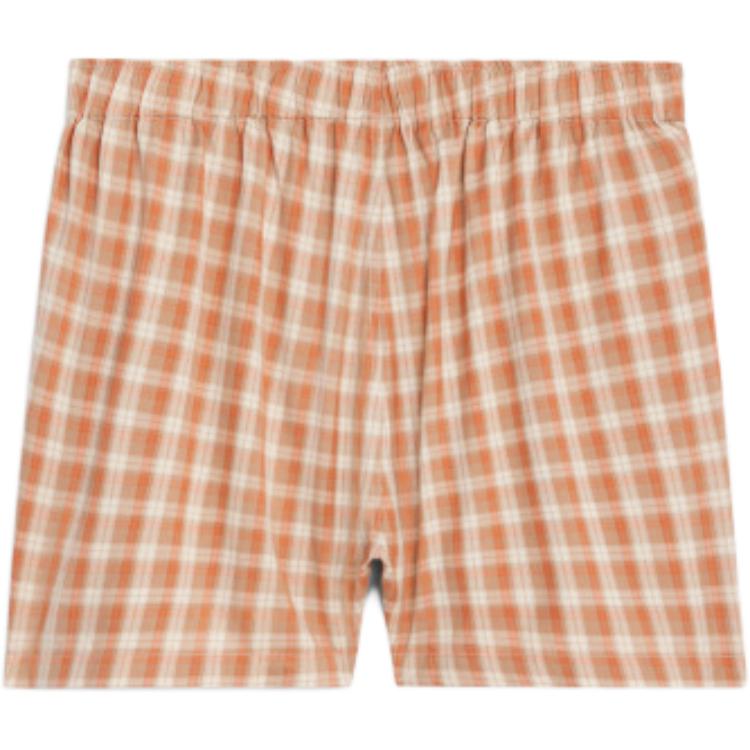 CELINE Boxer Shorts In Check Silk