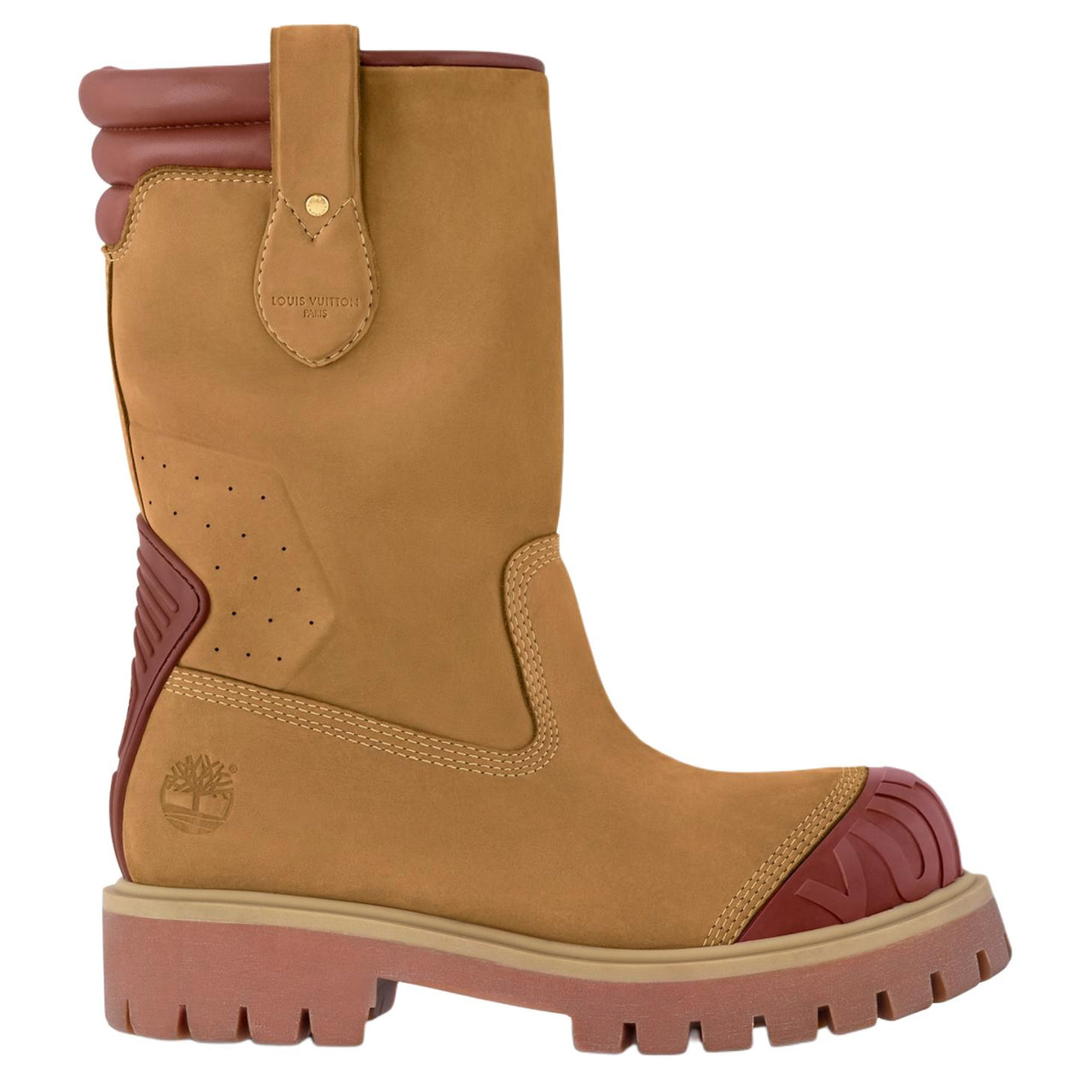Timberland x LOUIS VUITTON Ankle Boots Men's Brown