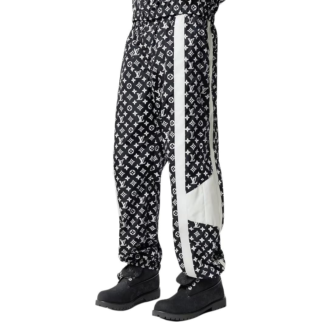 LOUIS VUITTON Monogram Printed Technical Track Pants