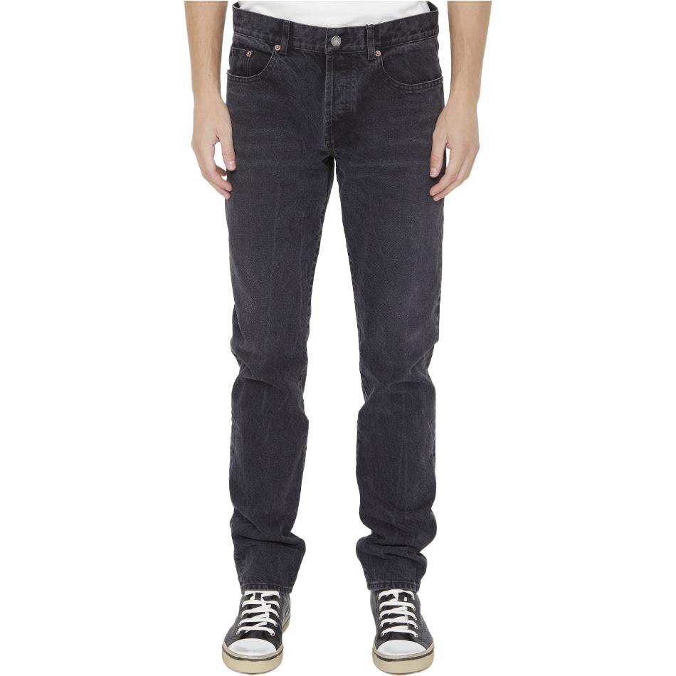 SAINT LAURENT Button Detailed Slim Fit Jeans