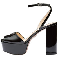 PRADA One-Strap Sandals 11.5cm Women's Black