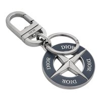 DIOR Metal Keychains Men's Blue