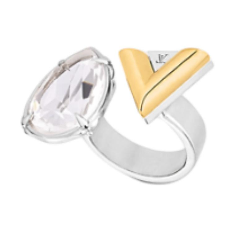 LOUIS VUITTON V For Vuitton Ring