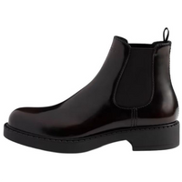 PRADA Short Chelsea Boots 4cm Men's Brown