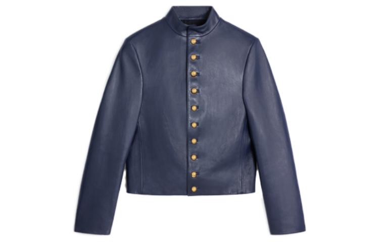 CELINE Jackets & Coats Women's Ink Blue