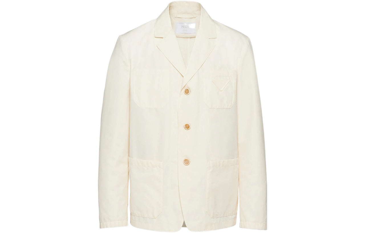 PRADA Business Suits Men Ecru