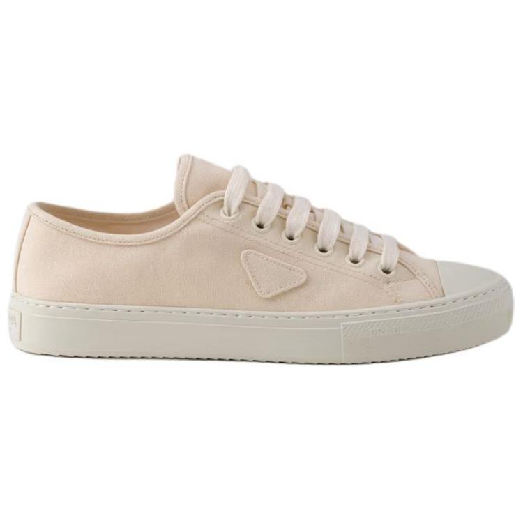 PRADA Low Top Skateboard Shoes Men's Beige