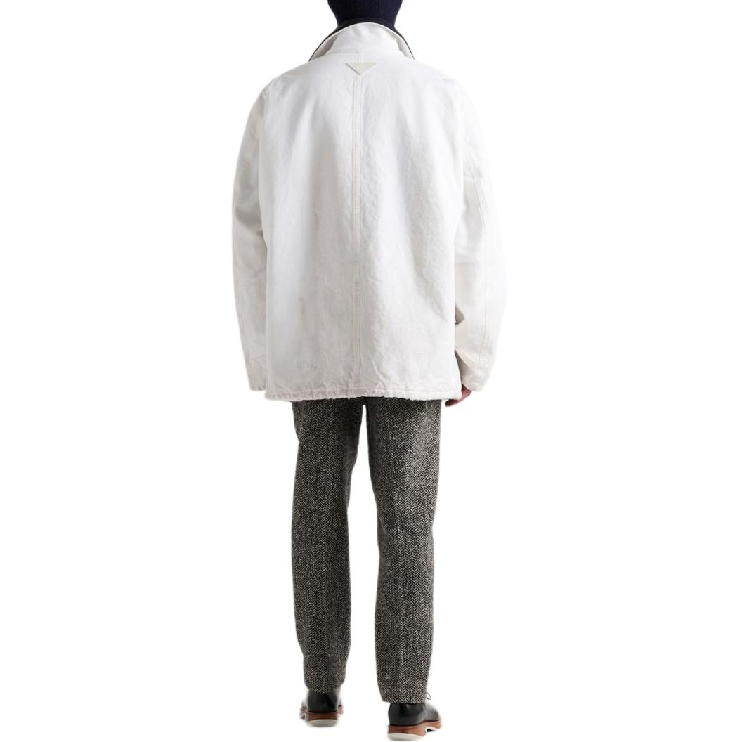 PRADA Belted Slim Fit Trousers