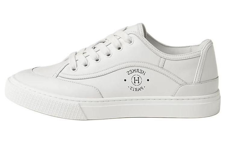 HERMES Get Low-Top Skateboard Shoes Women's White